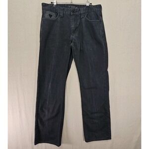 Guess Los Angeles Desmond Relaxed Fit Jeans Mens 33x32 Faded Black M2301220T40